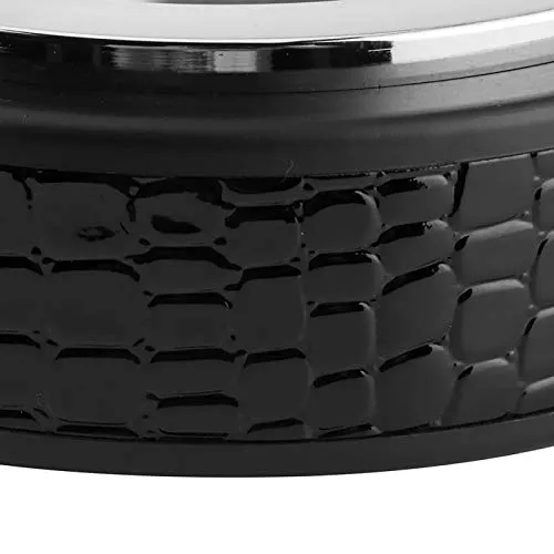 Dropshipped via Social Commerce Network Bracelets Offices Ashtray 61X18In Stainless Steel Rubber Bar Ashtray for Living Room Bar ClubSilver
