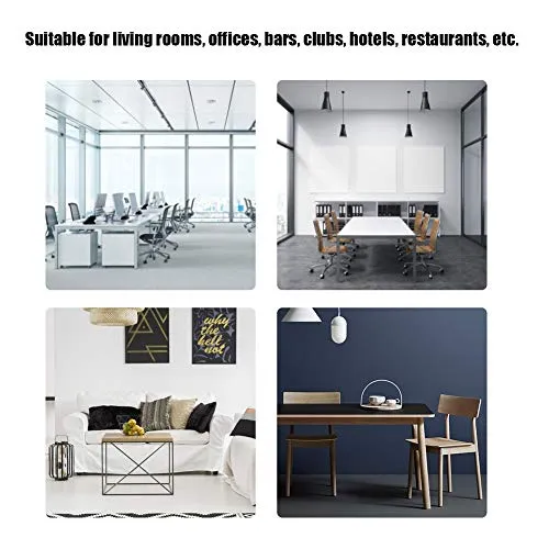 Dropshipped via Social Commerce Network Bracelets Offices Ashtray 61X18In Stainless Steel Rubber Bar Ashtray for Living Room Bar ClubSilver