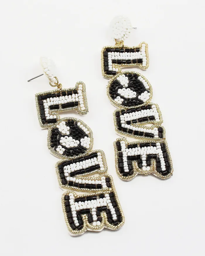 Earrings 08102023 Soccer LOVE Game Day Earrings