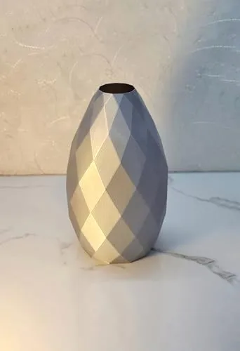 Earrings Modern Geometric Vase Metallic Silver Diamond Pattern Decorative Flower vase Dropshipped via Social Commerce Network Earrings Modern Geometric Vase Metallic Silver Diamond Pattern Decorative Flower vase Dropshipped via Social Commerce Network