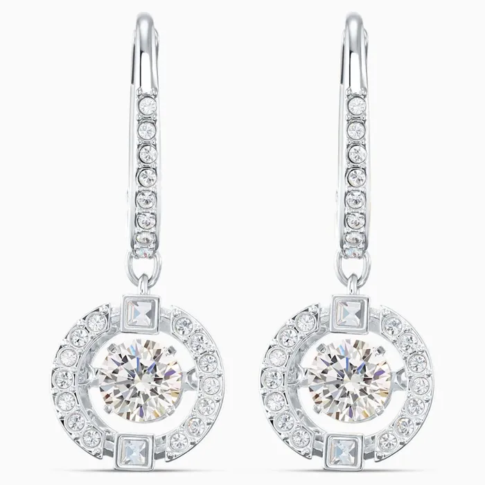 Earrings Swarovski SwarovskiSparkling Dance Pierced EarringsWhiteOne Size