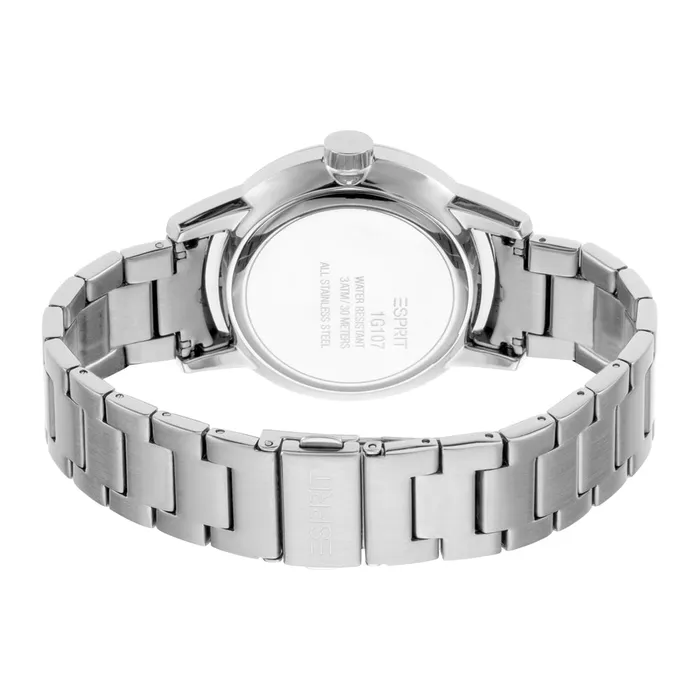 Esprit Mens Stainless Steel Watch Black Dial Metal Bracelet Esprit Bracelets Esprit Mens Stainless Steel Watch Black Dial Metal Bracelet Esprit Bracelets