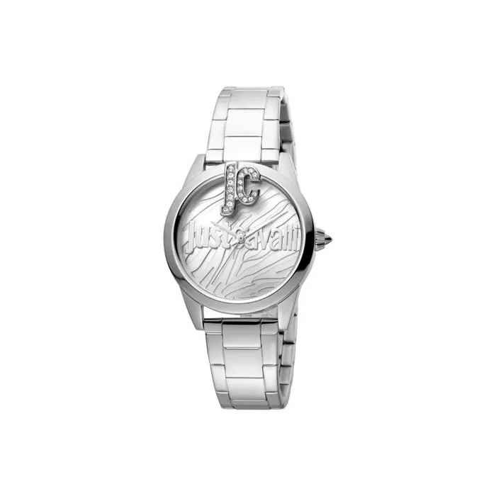 Just Cavalli Bracelets Just Cavalli Ladies Watch Set With Silver Animal Print Dial Silver Bracelet Just Cavalli Bracelets Just Cavalli Ladies Watch Set With Silver Animal Print Dial Silver Bracelet