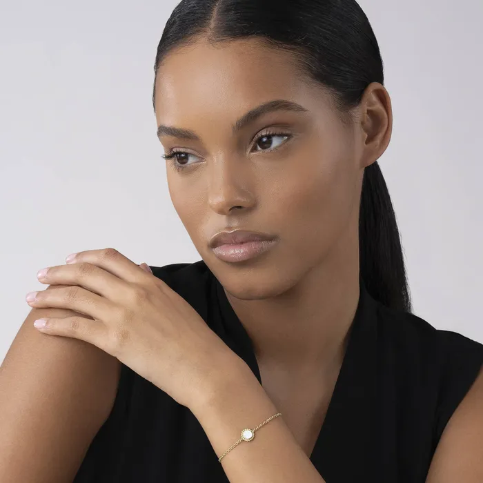 LAGOS Bracelets Covet Single Station Round Mother of Pearl Bracelet LAGOS Bracelets Covet Single Station Round Mother of Pearl Bracelet
