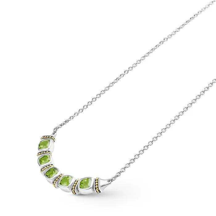 LAGOS Necklaces Rittenhouse Five Station Peridot Necklace LAGOS Necklaces Rittenhouse Five Station Peridot Necklace