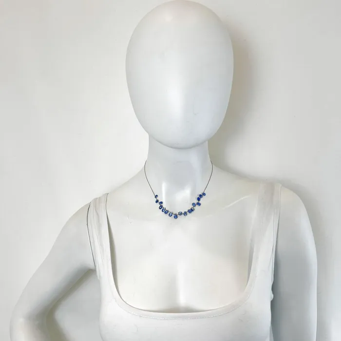Lena Skadegard Necklaces Lena Skadegard Kyanite Petal Necklace