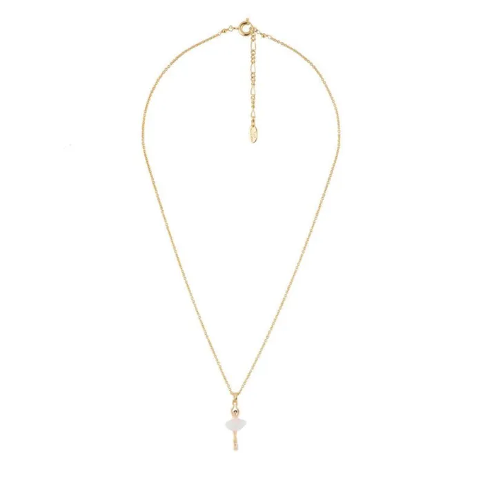 Les Nereides Necklaces Les Nereides Necklace Featuring Mini Ballerina In A White Tutu Les Nereides Necklaces Les Nereides Necklace Featuring Mini Ballerina In A White Tutu
