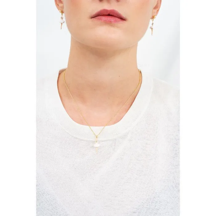 Les Nereides Necklaces Les Nereides Necklace Featuring Mini Ballerina In A White Tutu Les Nereides Necklaces Les Nereides Necklace Featuring Mini Ballerina In A White Tutu