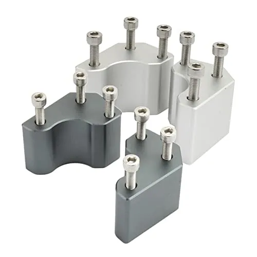 LOOM TREE Aluminum Handlebar Risers For Gtr1400 Easy Install Silver 1X Handlebar Riser Kit Dropshipped via Social Commerce Network Necklaces