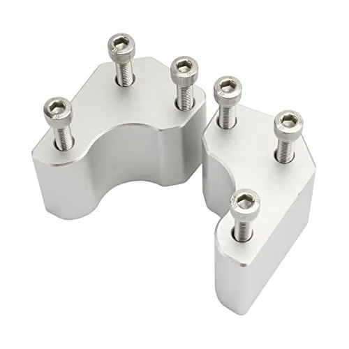 LOOM TREE Aluminum Handlebar Risers For Gtr1400 Easy Install Silver 1X Handlebar Riser Kit Dropshipped via Social Commerce Network Necklaces