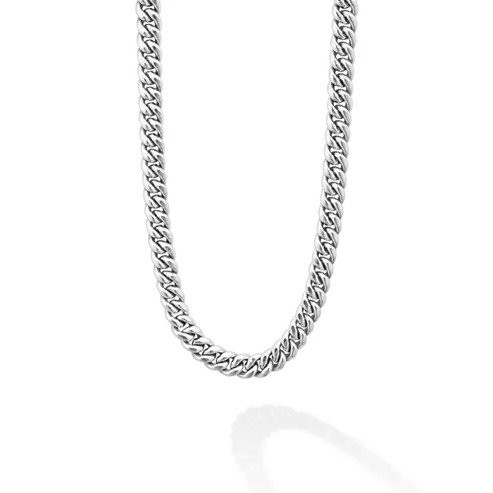 Necklaces LAGOS Anthem Silver Curb Chain Necklace 8mm