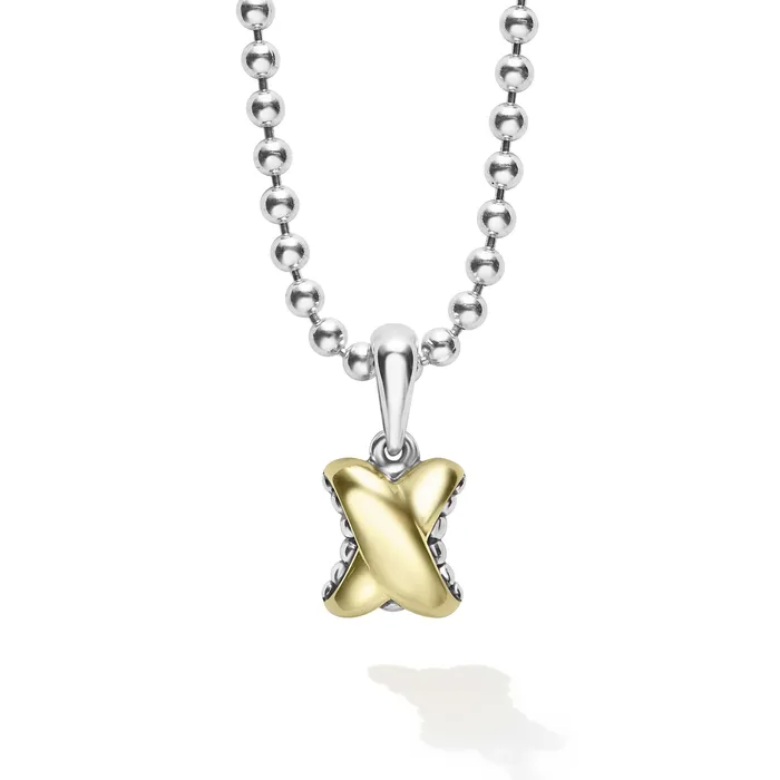 Necklaces LAGOS Embrace TwoTone X Pendant Necklace