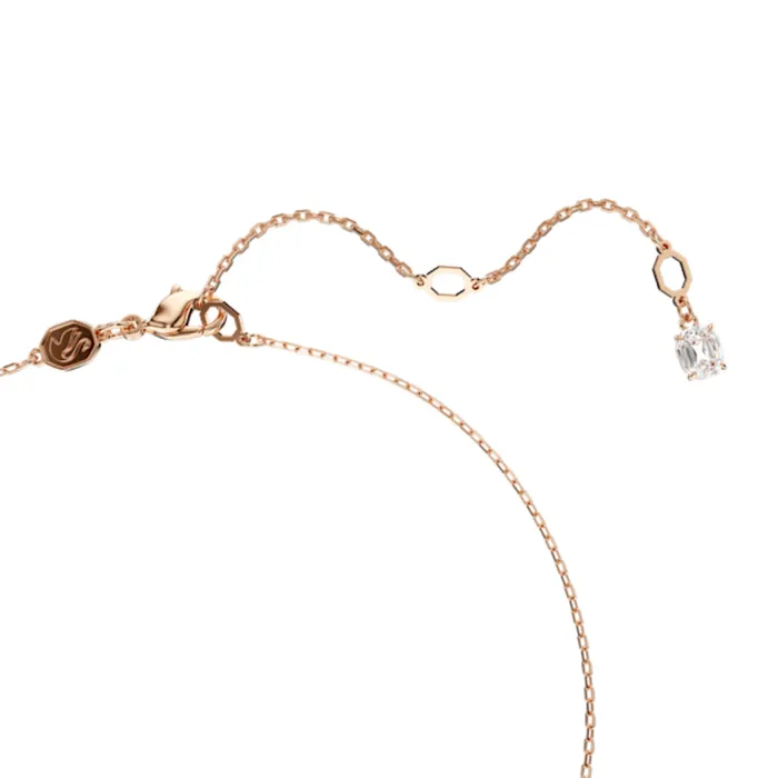 Necklaces Swarovski Hyperbola Pendant Infinity Necklace White Rose goldtone plated Swarovski Necklaces Swarovski Hyperbola Pendant Infinity Necklace White Rose goldtone plated Swarovski