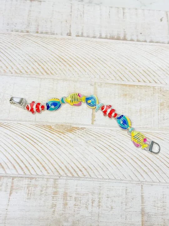 Prep Obsessed MOA Bracelets Enamel Tropical Fish Magnetic Bracelet Prep Obsessed MOA Bracelets Enamel Tropical Fish Magnetic Bracelet