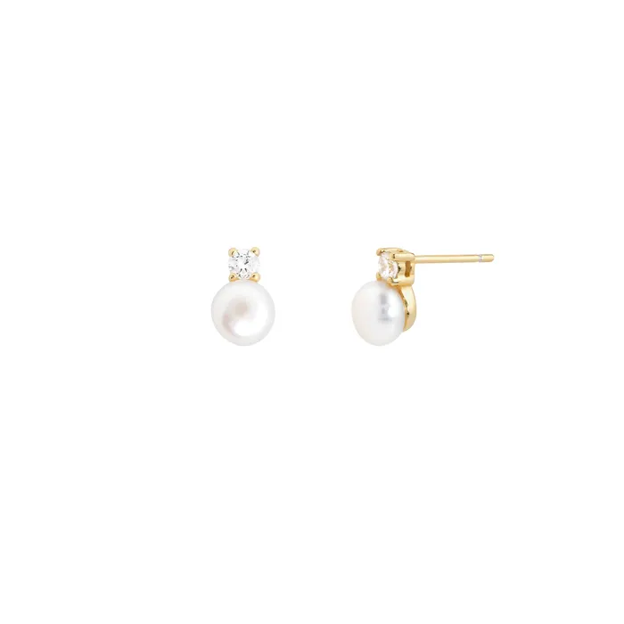 Shashi Baby Bliss Earring Vermeil on Sterling Silver Shashi Earrings