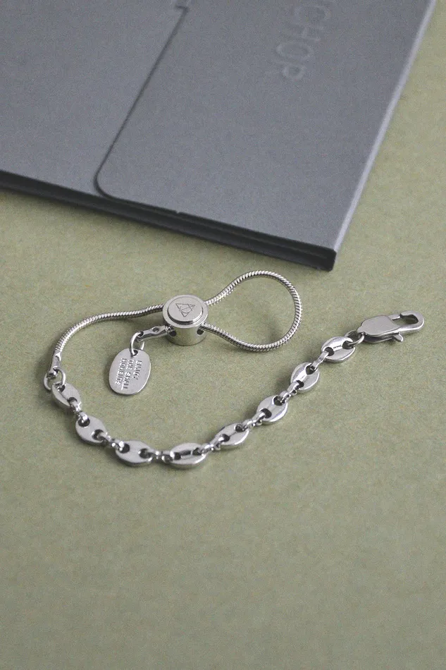 Stainless Steel Adjustable This Little Piggy Chain Bracelet Air Anchor Bracelets