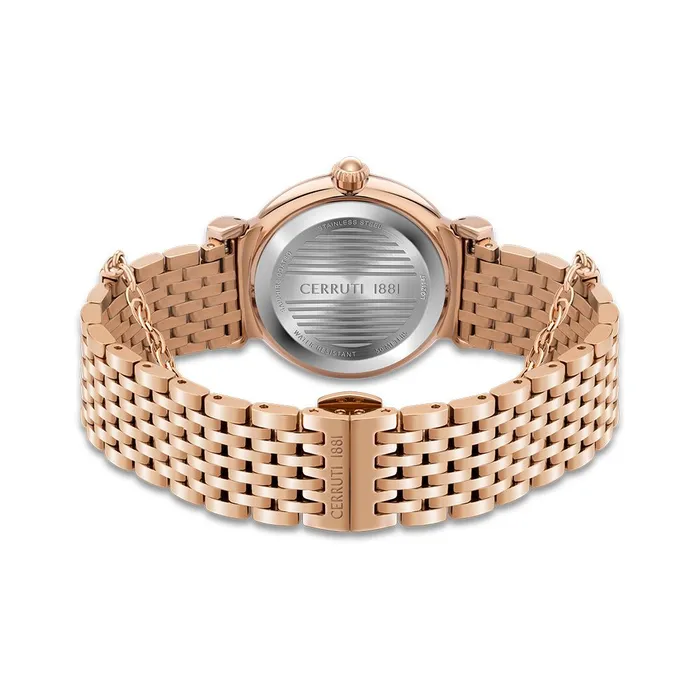 Watches Cerruti Cerruti Corniglia Womens Rose Gold Analog Watch