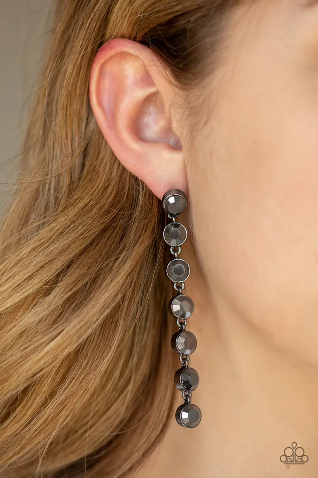 All Eyes On U Jewelry Paparazzi Accessories Dazzling Debonair Black Paparazzi Earrings Earrings All Eyes On U Jewelry Paparazzi Accessories Dazzling Debonair Black Paparazzi Earrings Earrings