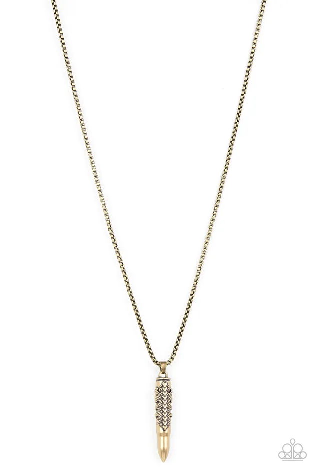 All Eyes On U Jewelry Paparazzi Accessories Necklaces Mysterious Marksman Brass Paparazzi Necklace All Eyes On U Jewelry Paparazzi Accessories Necklaces Mysterious Marksman Brass Paparazzi Necklace