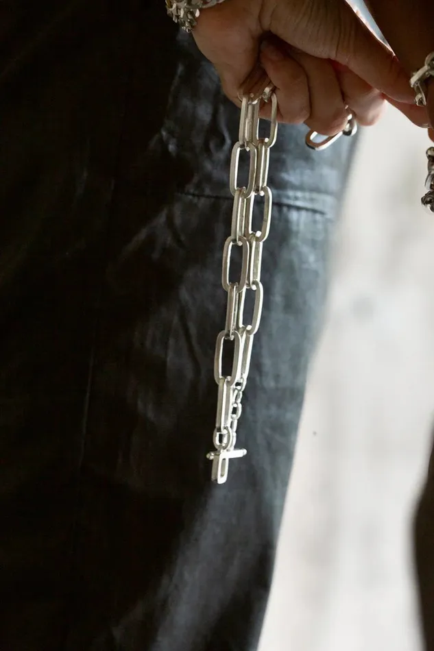 BIG CHAIN LINK NECKLACE 925 STERLING JewelryLab Necklaces