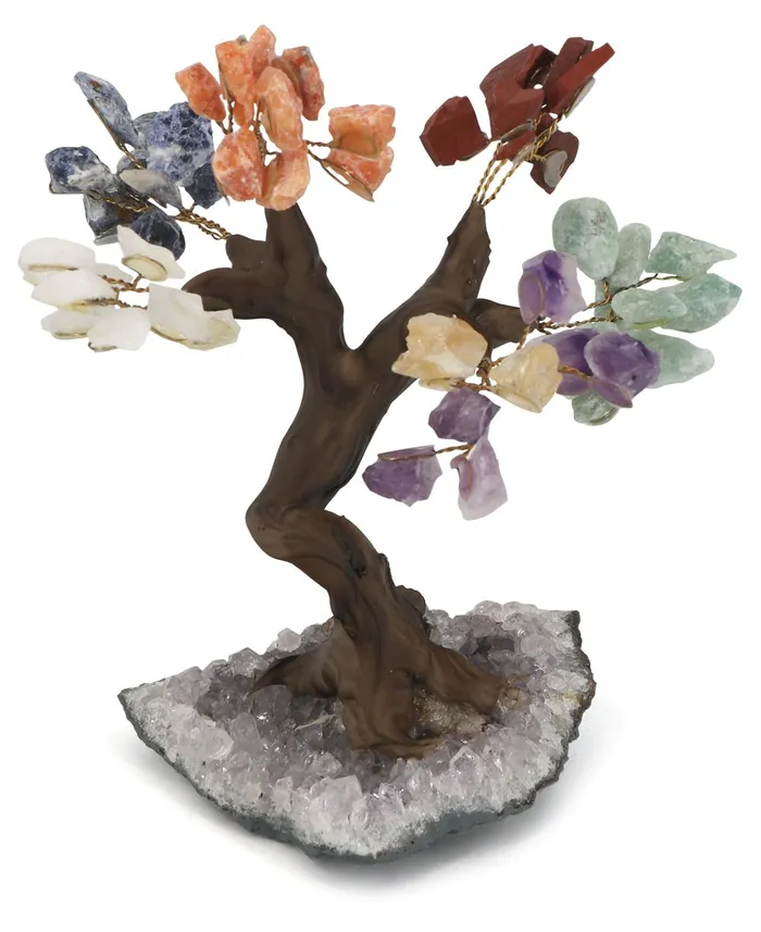 Buddha Groove Necklaces Chakra Gemstones Bonsai Tree