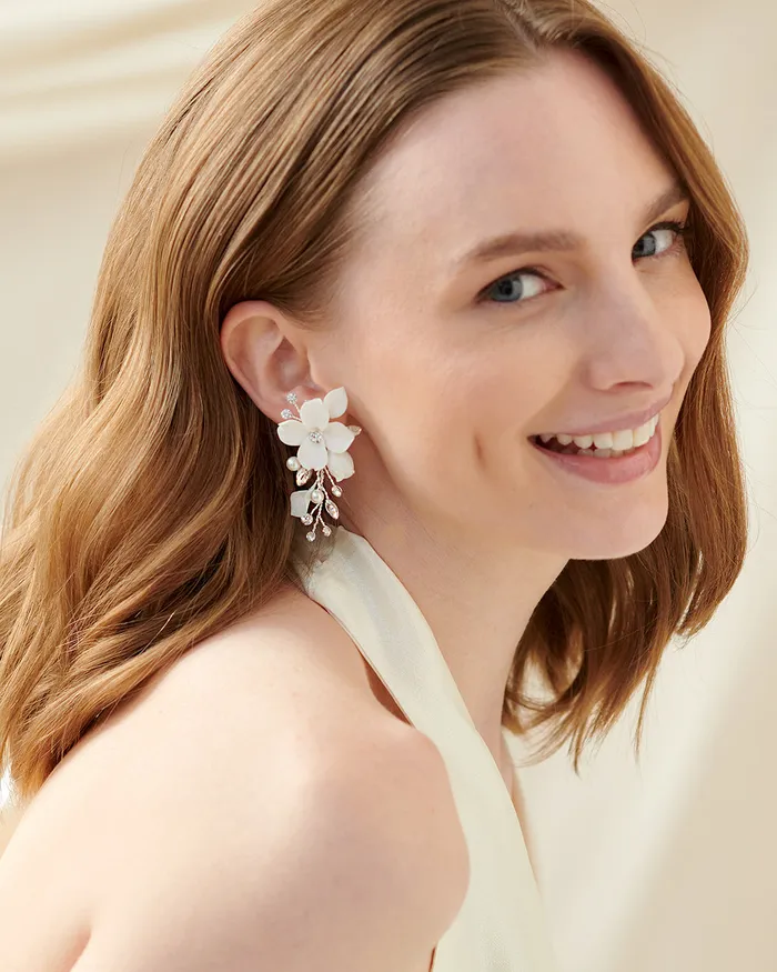 Dareth Colburn Earrings Adeline Floral Earrings