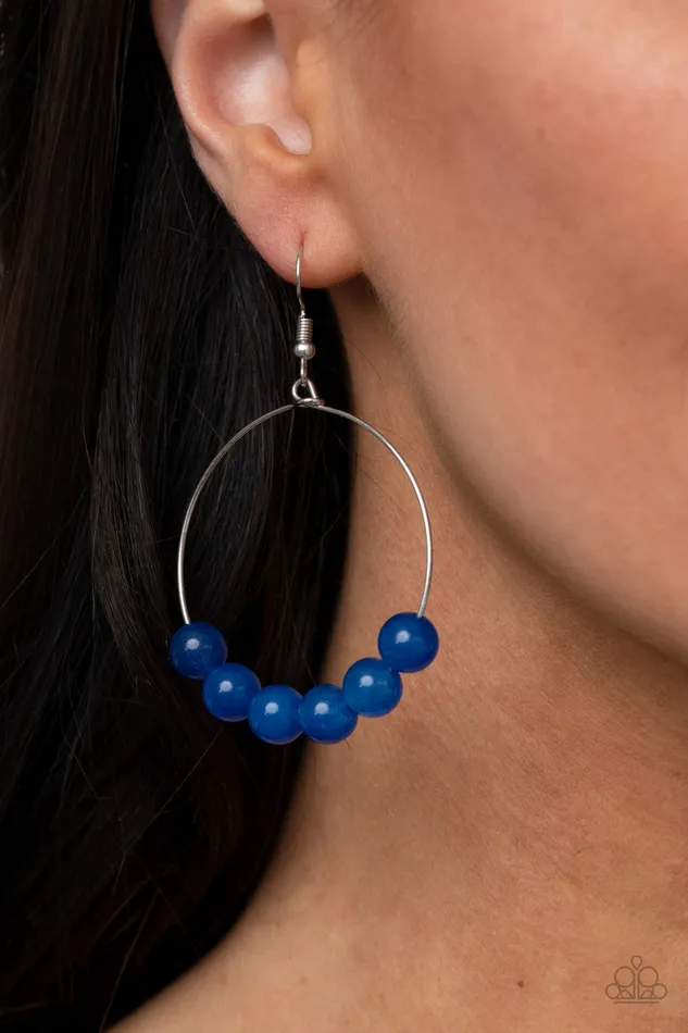 Earrings All Eyes On U Jewelry Paparazzi Accessories Let It Slide Blue Paparazzi Earrings Earrings All Eyes On U Jewelry Paparazzi Accessories Let It Slide Blue Paparazzi Earrings