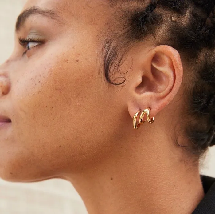 Earrings Dogo Huggie Hoop Earrings SOKO
