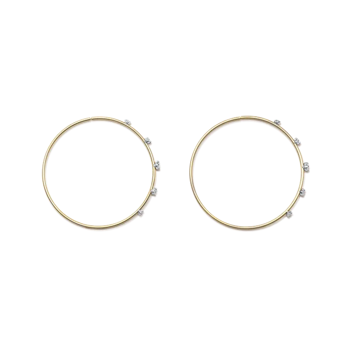 Earrings ILA Solar Hoop Earrings ILA Solar Hoop