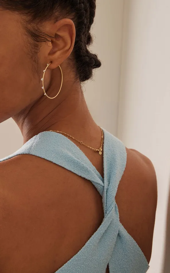 Earrings ILA Solar Hoop Earrings ILA Solar Hoop