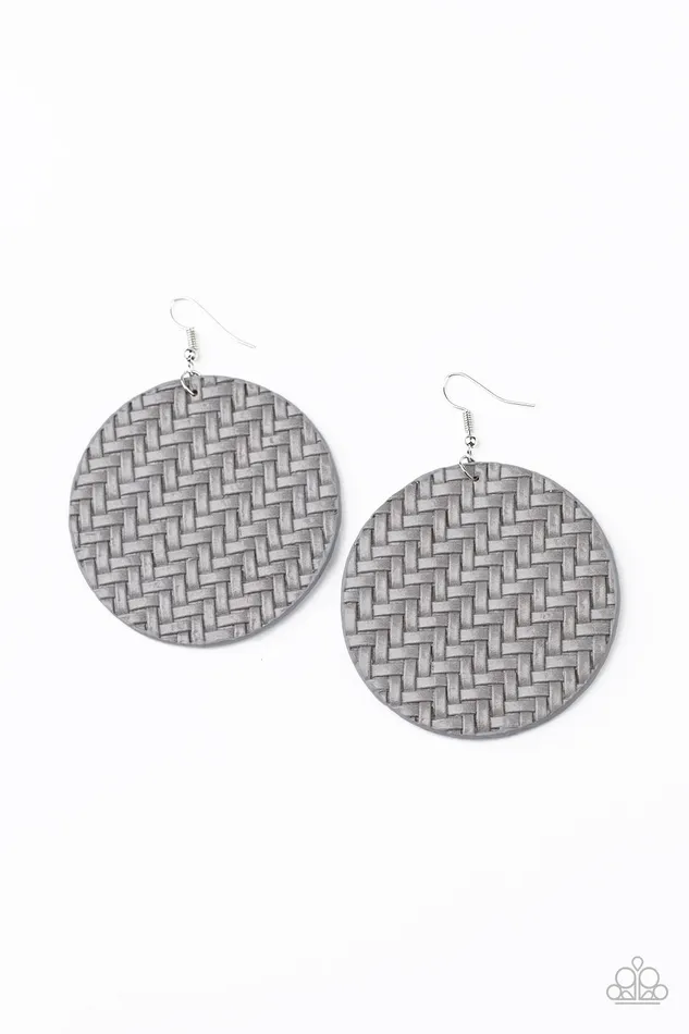 Earrings Plaited Plains Silver Paparazzi Earrings All Eyes On U Jewelry Paparazzi Accessories Earrings Plaited Plains Silver Paparazzi Earrings All Eyes On U Jewelry Paparazzi Accessories