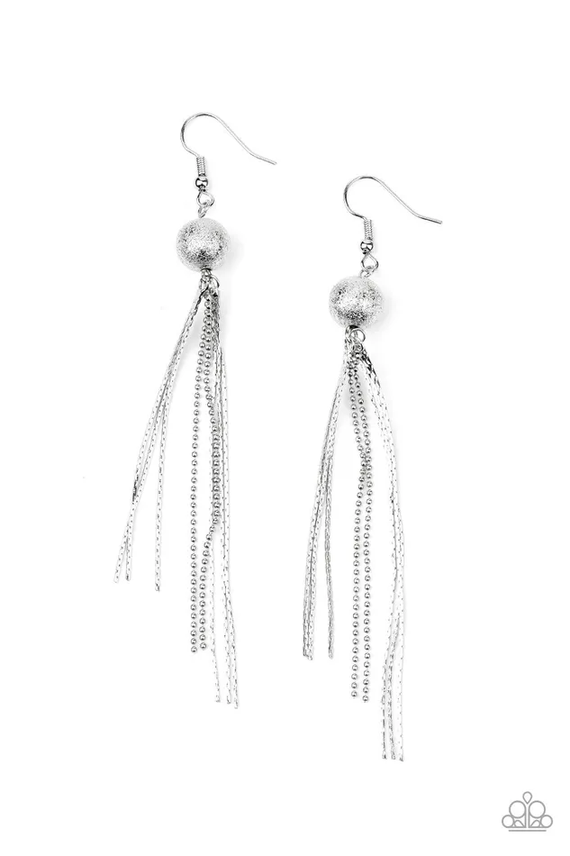 Earrings SLEEKing Revenge Silver Paparazzi Earrings All Eyes On U Jewelry Paparazzi Accessories Earrings SLEEKing Revenge Silver Paparazzi Earrings All Eyes On U Jewelry Paparazzi Accessories