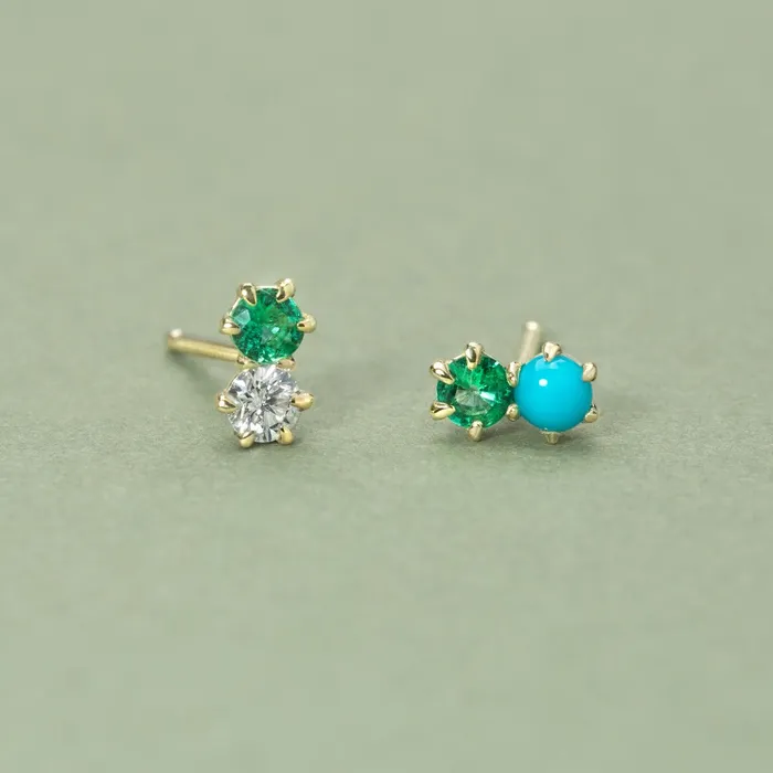 ILA Earrings Duo Stud