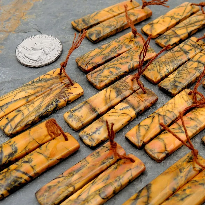 Intrinsic Trading Earrings Drilled Rare Natural Utah Black Feather Jasper Earring Cabochon Cab Pair Rectangle Matched Gemstone Bead Pair American Jasper Intrinsic Trading Earrings Drilled Rare Natural Utah Black Feather Jasper Earring Cabochon Cab Pair Rectangle Matched Gemstone Bead Pair American Jasper