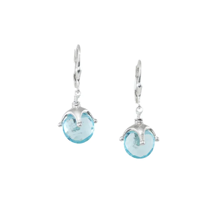 Jester Cap Earrings Small Silver Q Evon Earrings