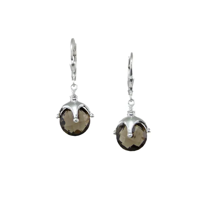 Jester Cap Earrings Small Silver Q Evon Earrings