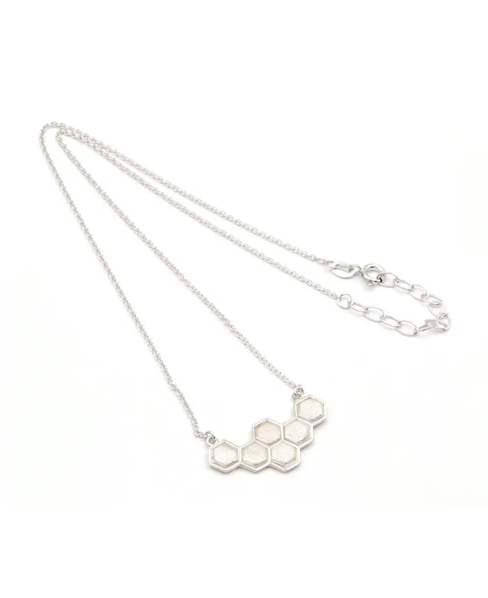 Just Bee Honeycomb Necklace Buddha Groove Necklaces