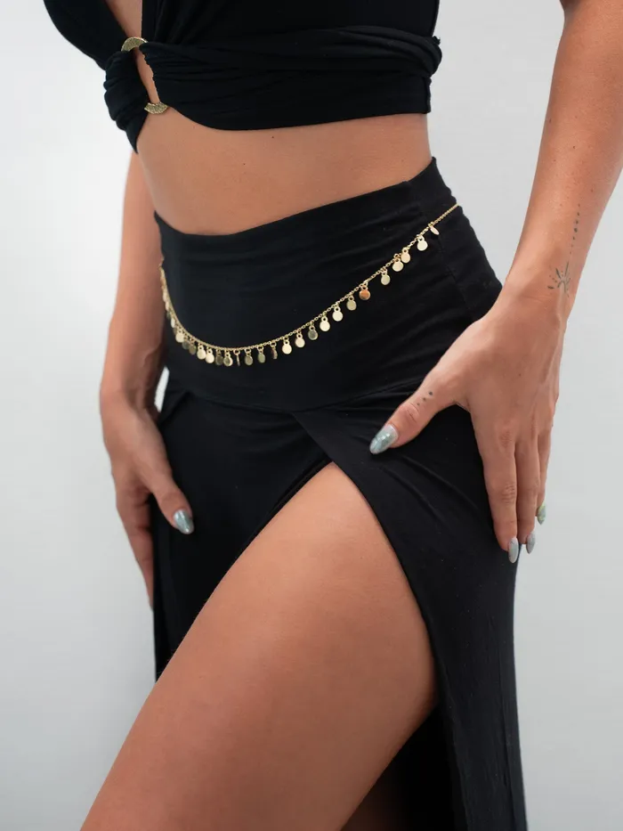 Kapit Mas Jewelry Manufacturing PreStyled Sets Lakshmi Belt 18k Gold Plated