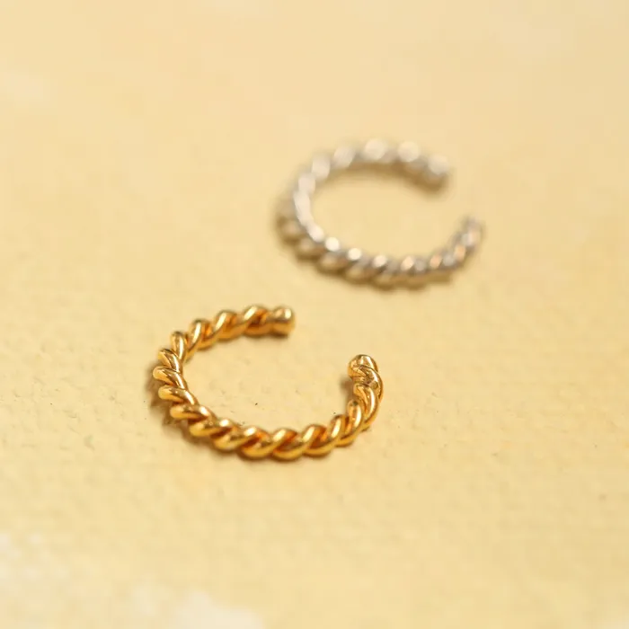 LOULOUROSE Twine Ear Cuff Earrings