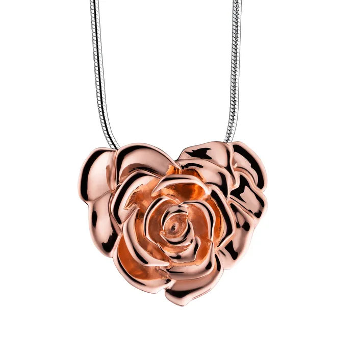 LoveUrns Treasure LoveRose Rose Gold Vermeil Sterling Silver Cremation Pendant Necklaces LoveUrns Treasure LoveRose Rose Gold Vermeil Sterling Silver Cremation Pendant Necklaces
