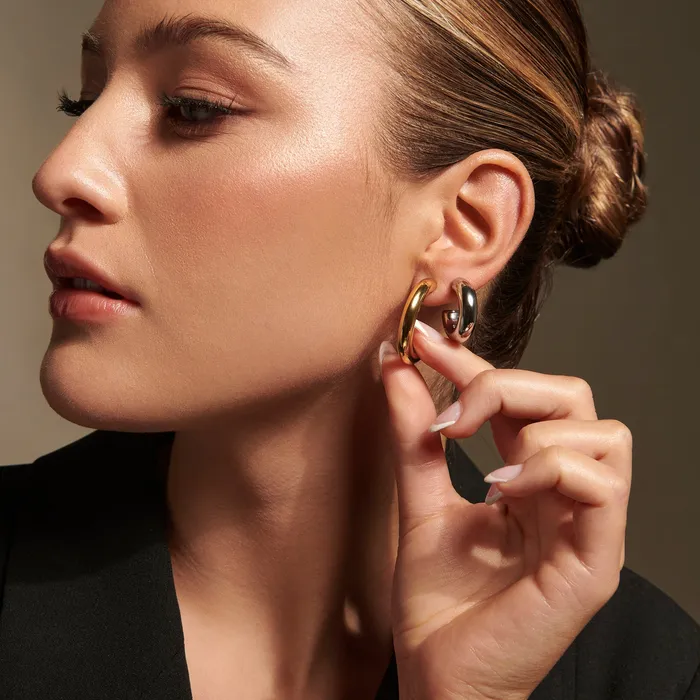 miabijoux Earrings Lara Small Hoop Earrings