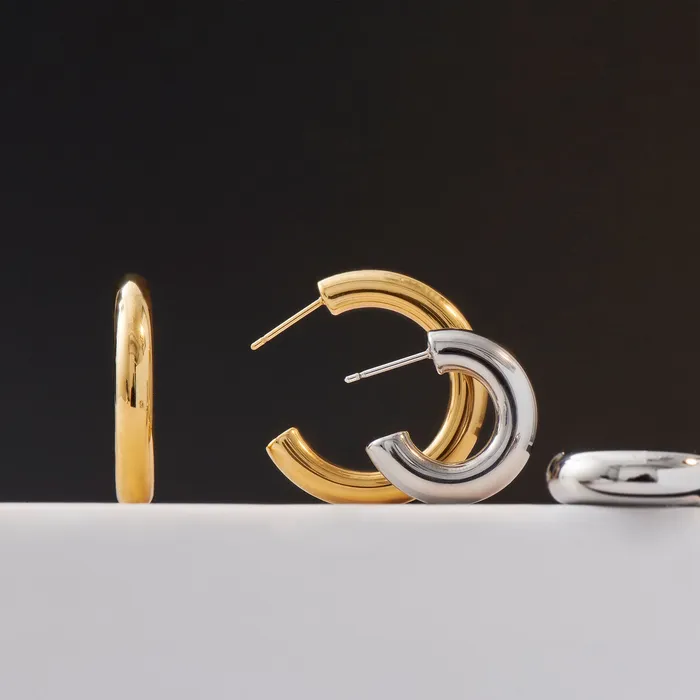 miabijoux Earrings Lara Small Hoop Earrings