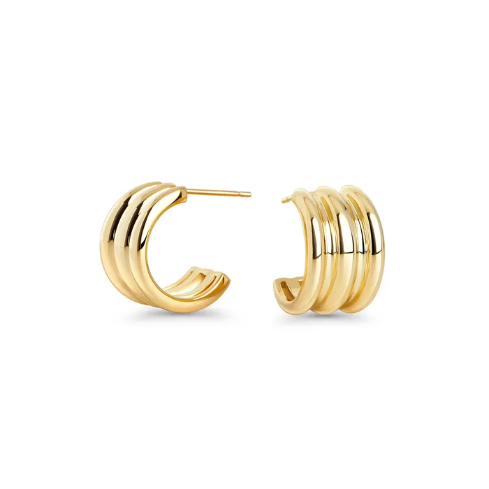 miabijoux Earrings Melissa Hoop Earrings