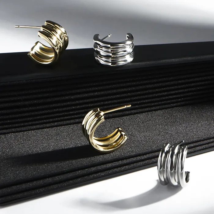 miabijoux Earrings Melissa Hoop Earrings