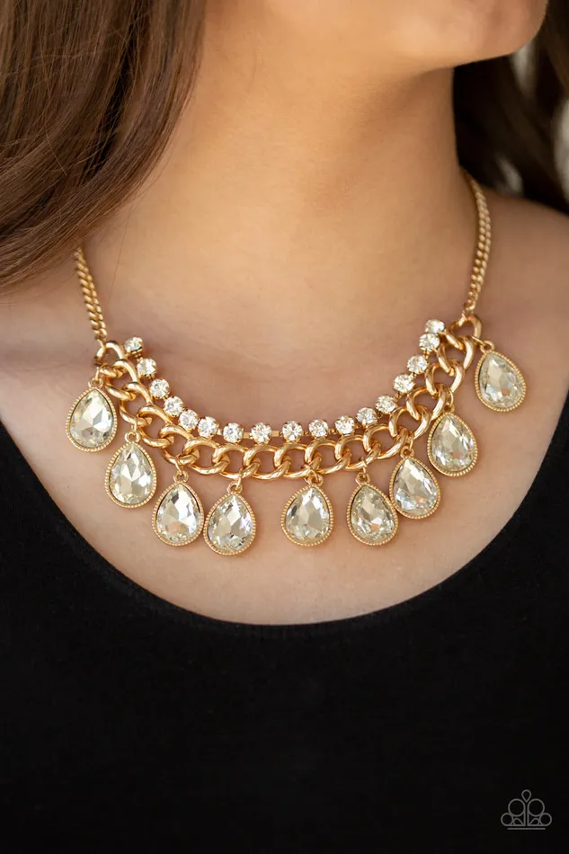 Necklaces All Eyes On U Jewelry Paparazzi Accessories All TogetHEIR Now Gold Paparazzi Necklace Necklaces All Eyes On U Jewelry Paparazzi Accessories All TogetHEIR Now Gold Paparazzi Necklace