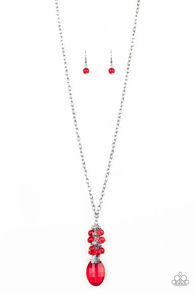Necklaces All Eyes On U Jewelry Paparazzi Accessories Crystal Cascade Red Paparazzi Necklace Necklaces All Eyes On U Jewelry Paparazzi Accessories Crystal Cascade Red Paparazzi Necklace