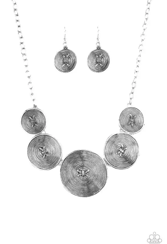 Necklaces All Eyes On U Jewelry Paparazzi Accessories Deserves A Medal Silver Paparazzi Necklace Necklaces All Eyes On U Jewelry Paparazzi Accessories Deserves A Medal Silver Paparazzi Necklace