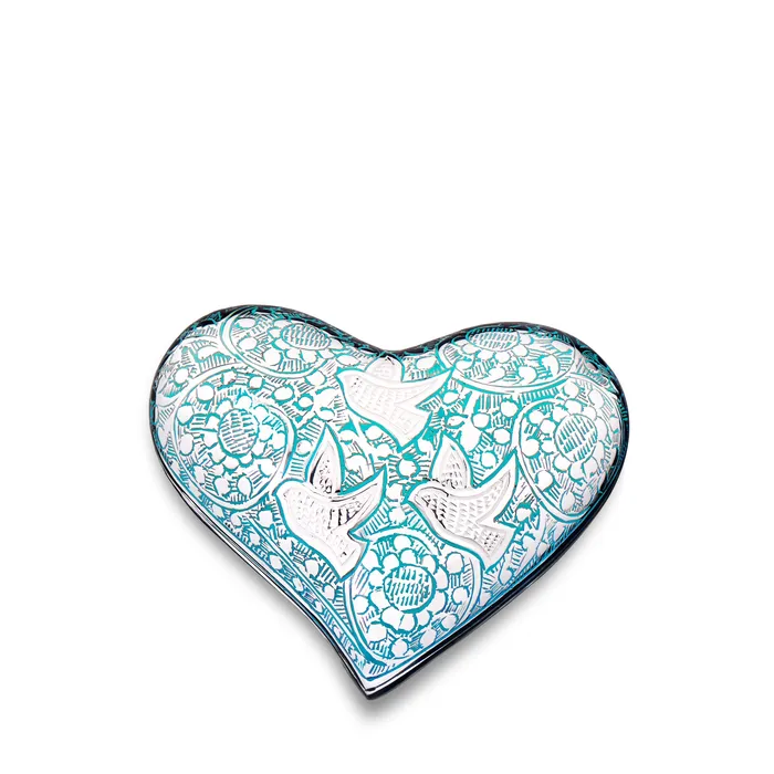 Necklaces LoveUrns Heart Soaring Doves Cremation Urn
