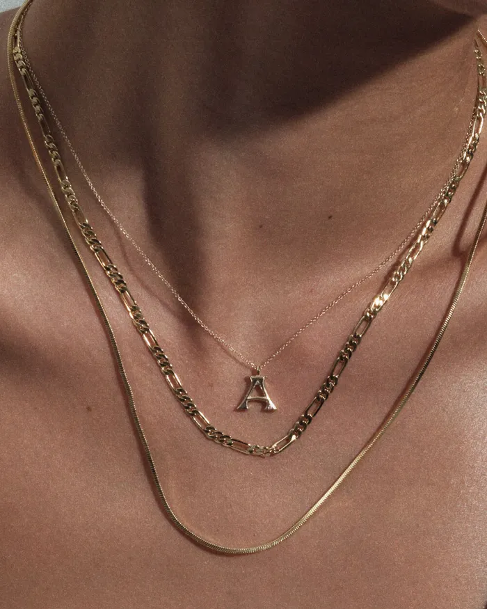 Necklaces Luv Aj Fine The Initial Charm Necklace Vintage