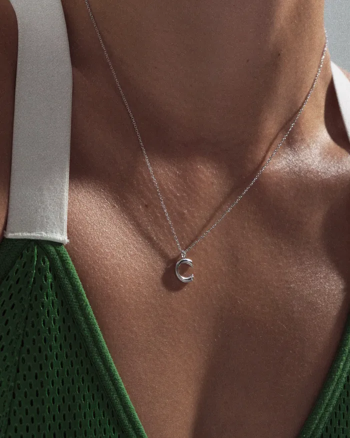 Necklaces Luv Aj Fine The Initial Charm Necklace Vintage